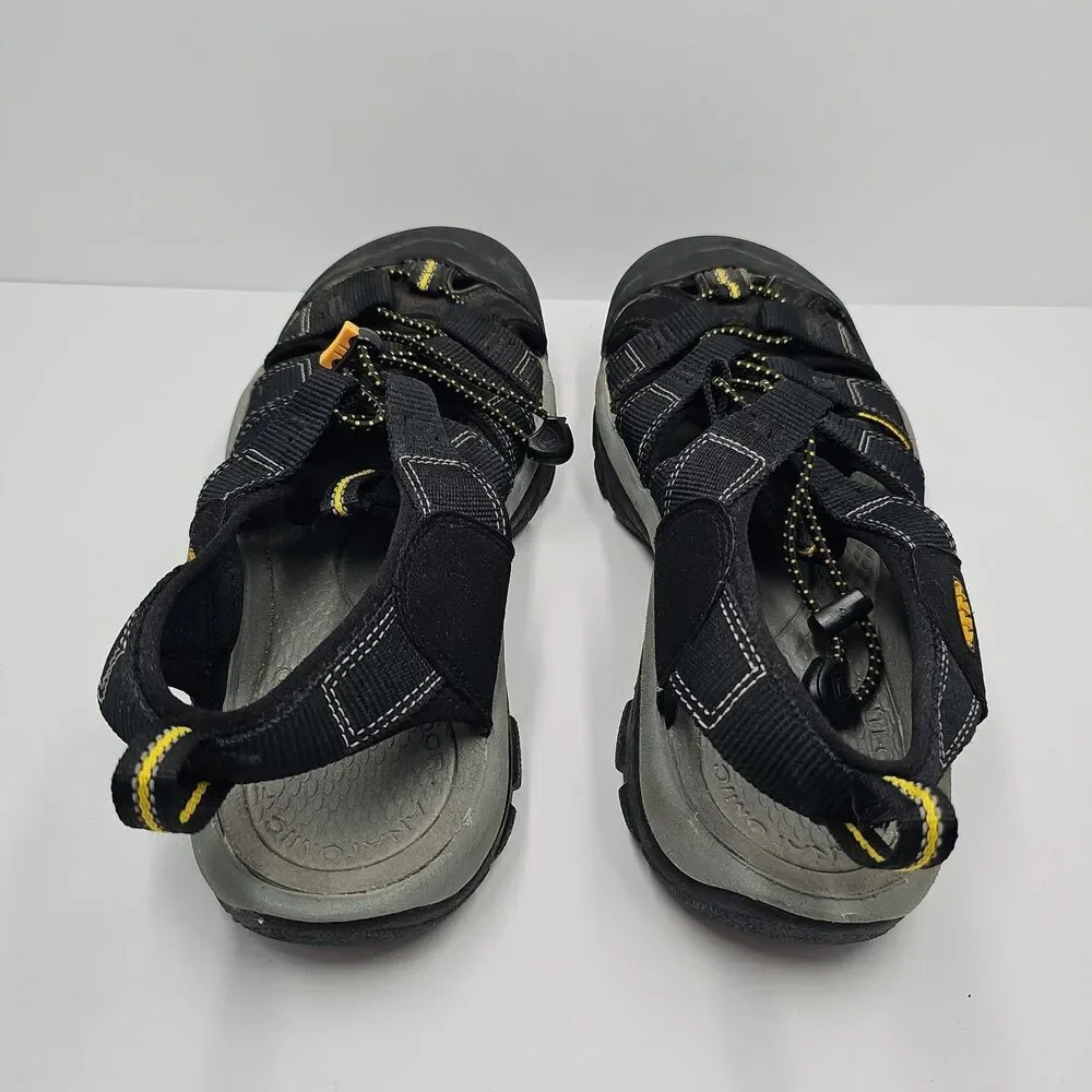 Keen Mens Newport H2 Rugged Waterproof Hiking Sandals Black Size 10